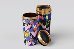 Floral Heart Vol.1 Seamless Digital Paper, 36 PNG Product Image 12