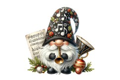 10 Profession Gnomes PNG Christmas Clipart Bundle 300 DPI Product Image 2