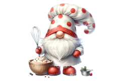 10 Profession Gnomes PNG Christmas Clipart Bundle 300 DPI Product Image 4