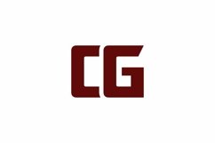 CG Logo design vector template Product Image 1