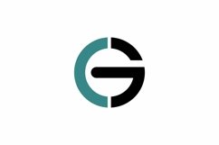 CG GC Logo design vector template Product Image 1