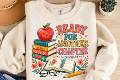 Back to School Sublimation Design,Teacher PNG Product Image 3