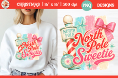 Retro Preppy Candy Coquette Girly Christmas sublimation Product Image 1