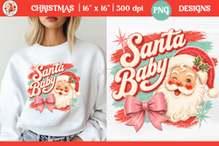 Retro Preppy Candy Coquette Girly Christmas sublimation Product Image 1