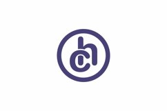 CH logo design vector template Product Image 1