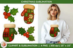 Christmas Patchwork Sublimation Bundle, Cozy Vintage Holiday Product Image 11