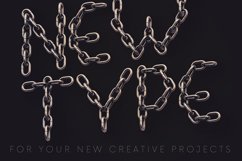 Chain 3D Lettering Product Image 5