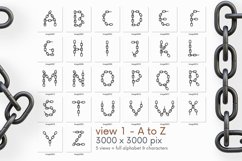 Chain 3D Lettering Product Image 6