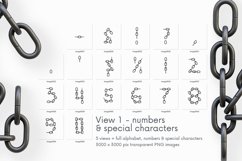 Chain 3D Lettering Product Image 7