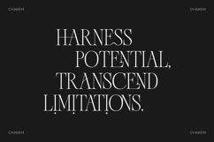 Chakem Modern Ligature serif Font Product Image 3
