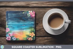 GorgeousChalkboard Square Coaster design.
