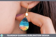 GorgeousChalkboard Teardrop Earrings design.