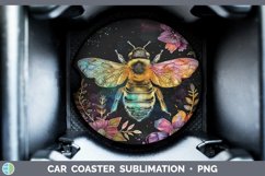 GorgeousChalkboard Car Coaster design.