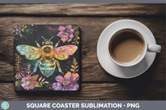 GorgeousChalkboard Square Coaster design.