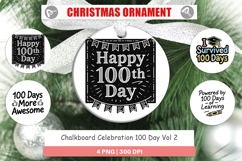 Chalkboard 100 Days Ornament Product Image 1