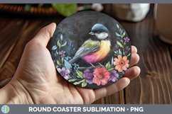 GorgeousChalkboard Round Coaster design.