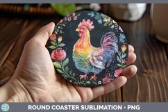 GorgeousChalkboard Round Coaster design.