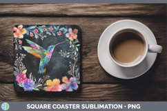 GorgeousChalkboard Square Coaster design.
