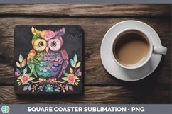 GorgeousChalkboard Square Coaster design.