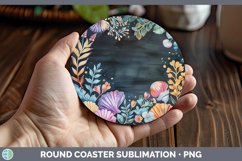 GorgeousChalkboard Round Coaster design.