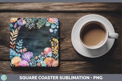 GorgeousChalkboard Square Coaster design.