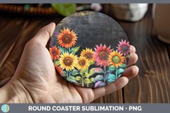 GorgeousChalkboard Round Coaster design.