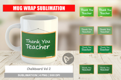 Mug Wrap Chalkboard Product Image 1