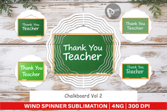 Wind Spinner Chalkboard Product Image 1
