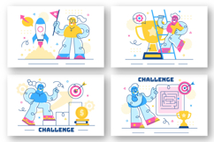 10 Business Challenge Illustration Product Image 2