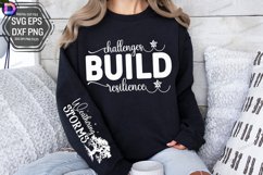 Challenges Build Resilience Sleeve SVG, Entrepreneur SVG Product Image 3