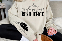 Challenges Build Resilience Sleeve SVG Design Product Image 2