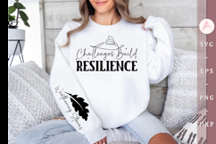 Challenges Build Resilience Sleeve SVG Design Product Image 1