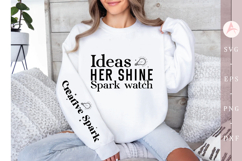 Challenges ignite watch her conquer Sleeve SVG Design Product Image 3