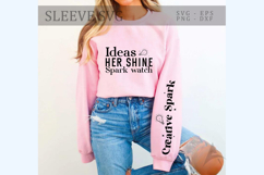 Challenges ignite watch her conquer Sleeve SVG Design Product Image 1