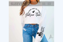 Challenges Make You Stronger Sleeve SVG Design Product Image 1