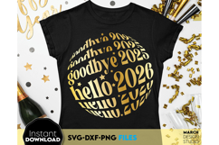 Celebrate New Year 2026 in style with this elegant gold SVG bundle — perfect for shirts, mugs, cards, and party decorations.