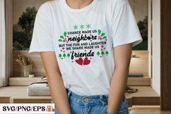 Colleagues Friend Christmas Ornament PNG T-shirt Design Product Image 4