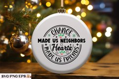 Neighbors Friends Christmas Ornament PNG T-shirt Design Product Image 1