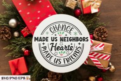 Neighbors Friends Christmas Ornament PNG T-shirt Design Product Image 2