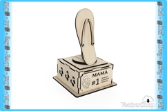 Mom's flip-flop for CNC laser cutting, Mother's Day gift Product Image 6