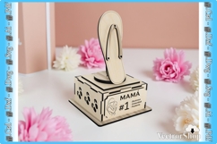Mom's flip-flop for CNC laser cutting, Mother's Day gift Product Image 2