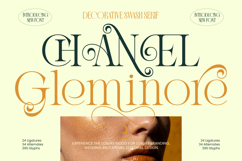 Chanel Gleminore Decorative Swash Serif Product Image 1