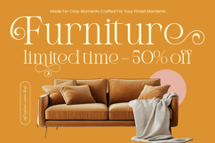 Chanel Gleminore Decorative Swash Serif Product Image 6