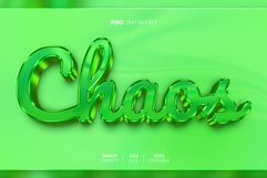 Chaos 3D editable text effect Product Image 1