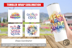 Chaos Coordinator Tumbler Product Image 1