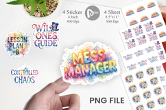 Chaos Coordinator Sticker Product Image 1