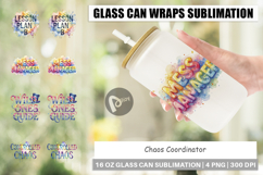 Chaos Coordinator Glass Can Product Image 1