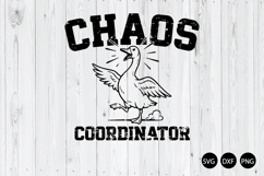 Chaos Coordinator SVG, Funny Duck SVG, Coordinator SVG Product Image 1
