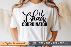 Chaos Coordinator SVG | Teacher SVG | Teacher PNG Product Image 1