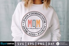 Chaos Coordinator Mom SVG, Funny SVG Design Product Image 1